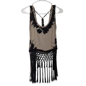 🫰🏼🪄 Spell Lolita Storm Chaser Fringe Tank Size S